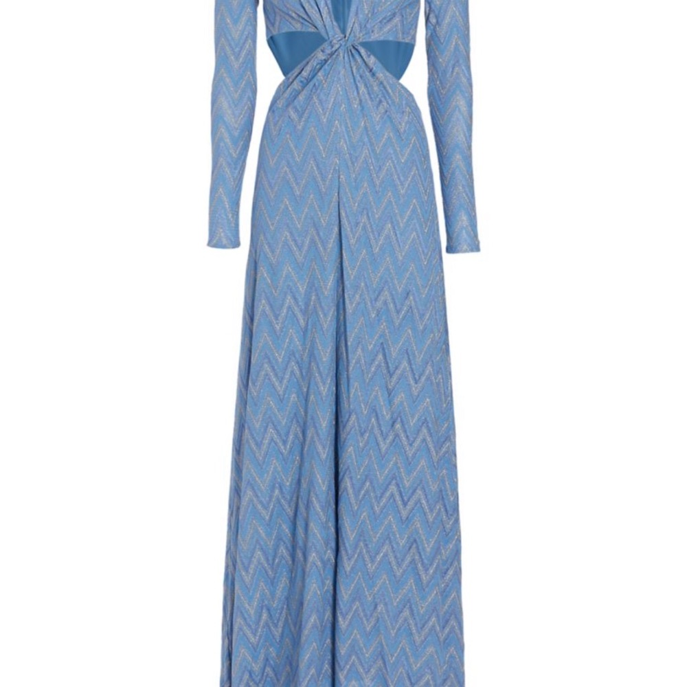 Ramy Brook Celeste Chevron Sress